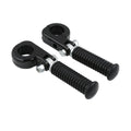 1-1/4" Foot Pegs Fit For Harley Street Road Glide Highway Crash Bar Engine Guard