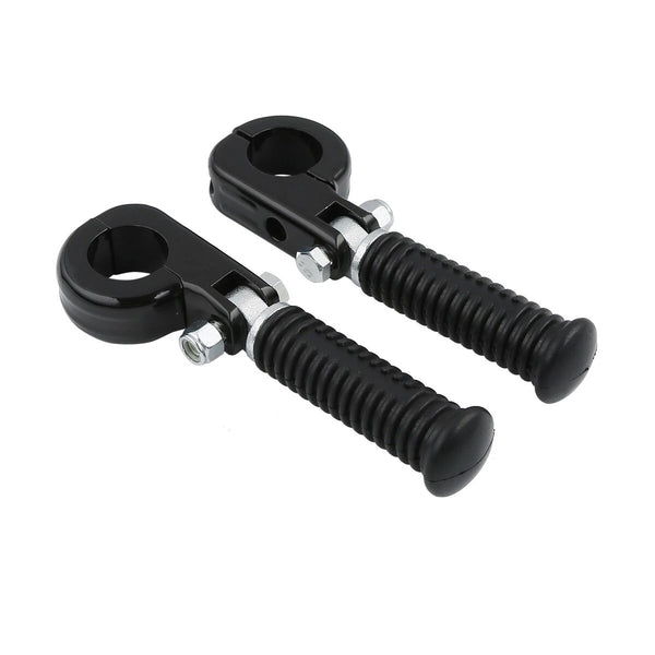 1-1/4" Foot Pegs Fit For Harley Street Road Glide Highway Crash Bar Engine Guard