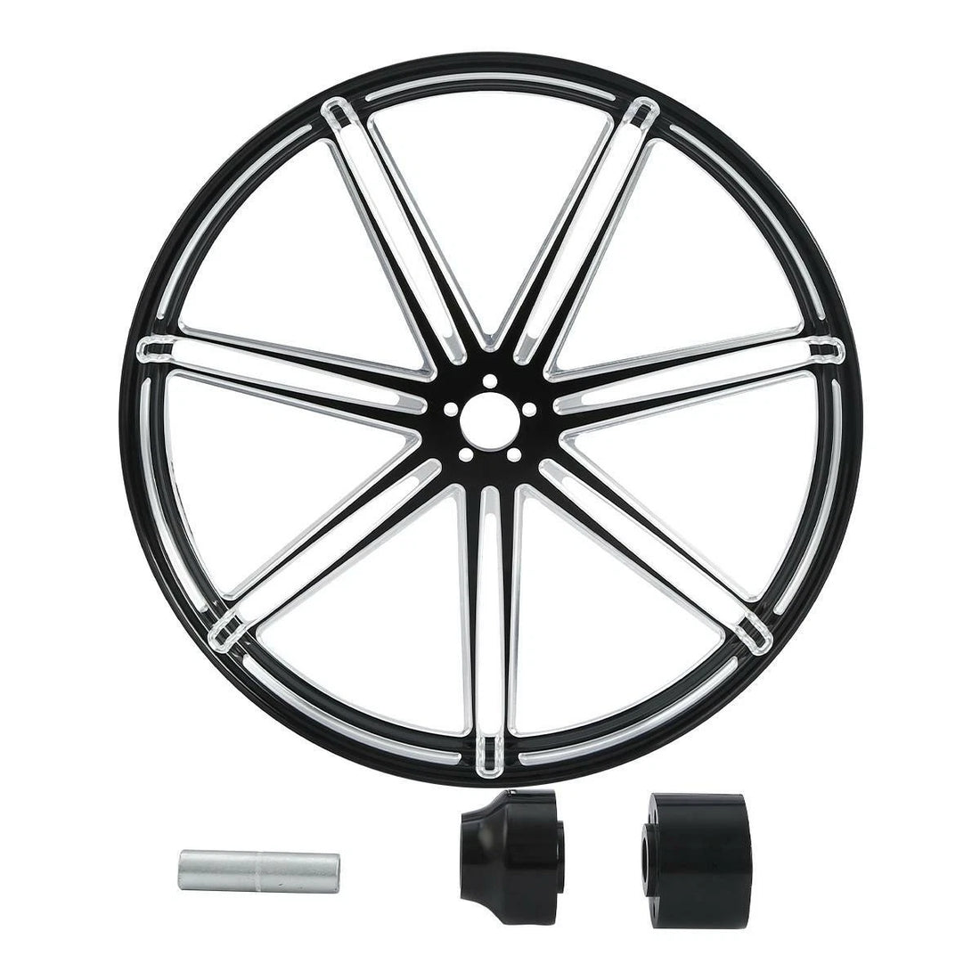 26"x3.5" Front Wheel Rim & Hub Single Disc Fit For Harley Road Glide ABS 1997-21