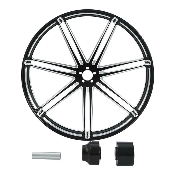 26"x3.5" Front Wheel Rim & Hub Single Disc Fit For Harley Road Glide ABS 1997-21