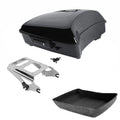 Chopped Trunk Two Up Mount Rack Fit For Harley Touring Flhx 09-13