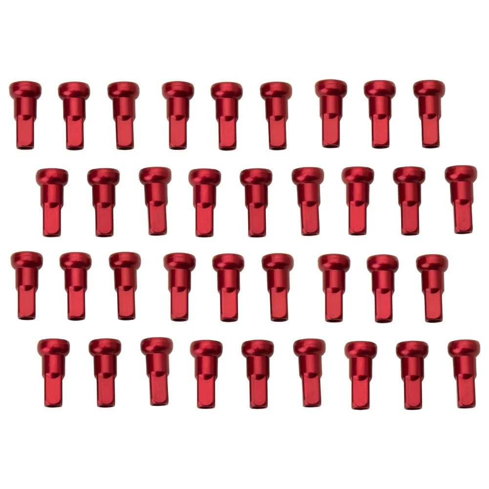 Tusk Impact Wheel Replacement Spoke Nipple Kit Rear Red For Sherco 250 SE Six