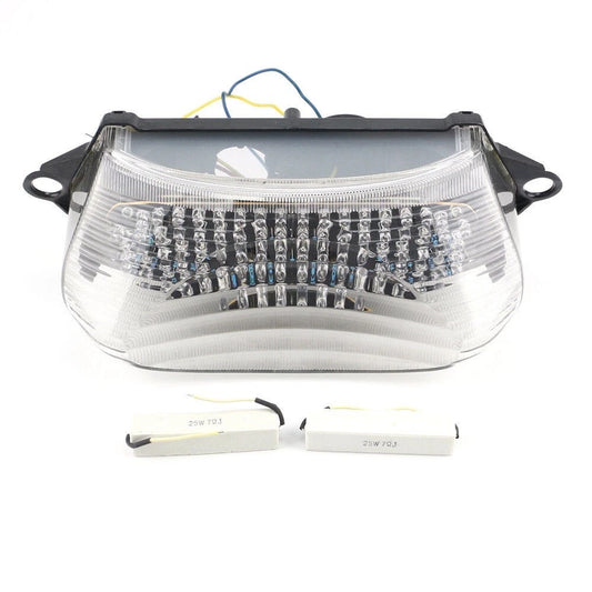LED Tail Light Clear Integrated Fit For Honda Super Howk VTRF1000 1997-2004 2005