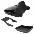 Chopped Trunk Backrest Mount Rack Fit For Harley Touring 1997-2008
