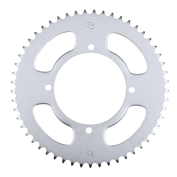 Primary Drive Rear Steel Sprocket 53 Tooth Silver For Kawasaki KX85 2001-2023