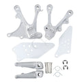 Driver Footrests Peg Bracket Fit For Kawasaki Ninja ZX6R 2005-2008 ZX636 05-2006
