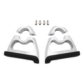Toe Rests Foot Pegs 1 1/4" Engine Guard Fit For Harley Street Glide Softail Dyna