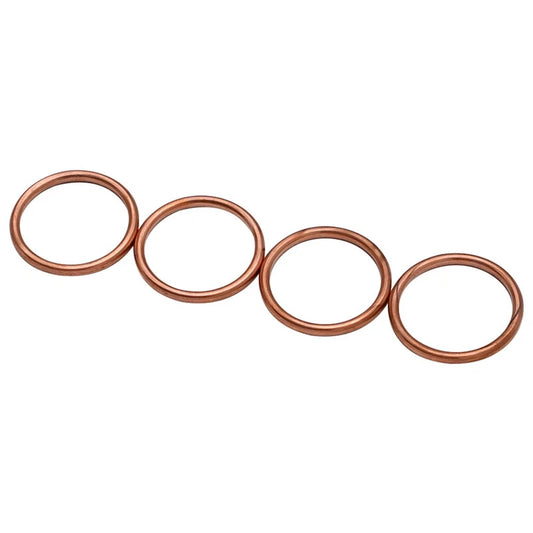 4PCS Exhaust Pipe Gasket For Suzuki Hayabusa 1300 GSX1300R 2022 2024 Katana 1000