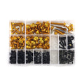 Motorcycle Sportbike Fairing Body Kit Bolts Fastener Clips Screws Gold