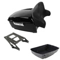 King Trunk Luggage Backrest Mount Rack Fit For Harley Touring Road Glide 14-2026