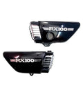 Complete Side Panel Kit Black with Side Panel for Yamaha RX100
