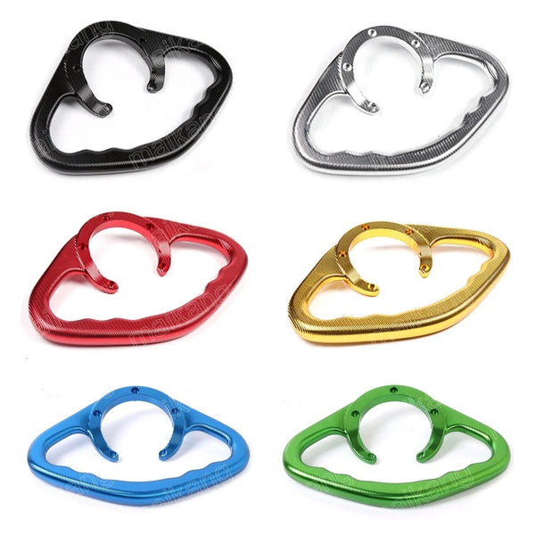 CNC Handgrips Hand Grip Tank Grab Bar For Kawasaki Ninja 250R EX250 2008-2012 11
