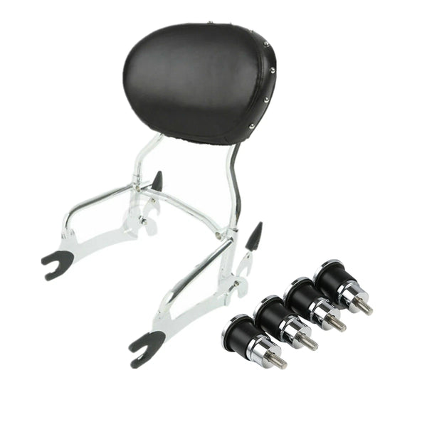 12" Sissy Bar Backrest Mount Spools Fit For Indian Chieftain Limited 2017-2024