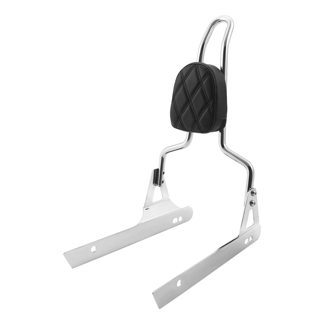 Detachable Backrest Pad Sissy Bar Upright Fit For Harley Dyna Low Rider 2006-17