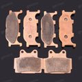 Brand new Motorcycle Front Rear Metal Brake Pads Fit For Yamaha XJR400 1992-1997