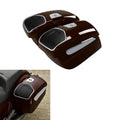 Hard Saddlebags Speaker Cutouts Fit For Indian Chieftain 2019-2025 Dark Walnut