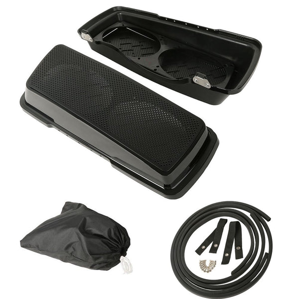 Saddlebag Dual 6x9 Speaker Lids Fit For 93-13 Harley Davidson Touring Flhr 93-13