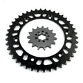 15T/42T Front Rear Sprocket for Suzuki DR650 SE-T,V,W,X,Y,K1-K9,L0-L9,M0 96-22