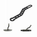 Motorcycle Black Retro Exhaust Hanger Bracket Exhaust Muffler Pipe Fixing Tool