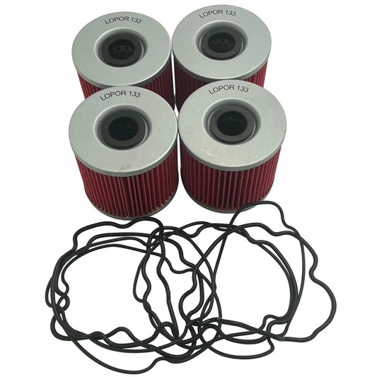 4 Pc Oil Filter For Suzuki GS425 GS450 GS500 GS550 GSX550 GR650 GS650 XN85 GS700