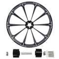 30" x 3.5" Front Wheel Rim Hub Dual Disc Fit For Harley Electra Glide 1997-2021