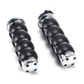 1" Handlebar Handle Grips For Harley Softail Dyna Glide Fat Bad Boy Sportster883