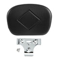 Passenger Sissy Bar Backrest Pad Fit For Harley Touring Street Glide Flhx Black