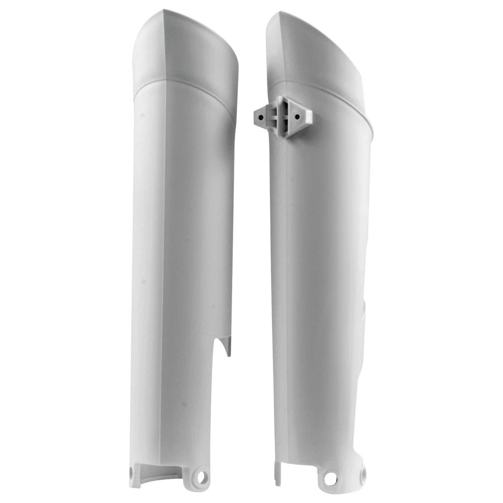 Acerbis Lower Fork Cover Set White For KTM 400 XC-W 2009-2010