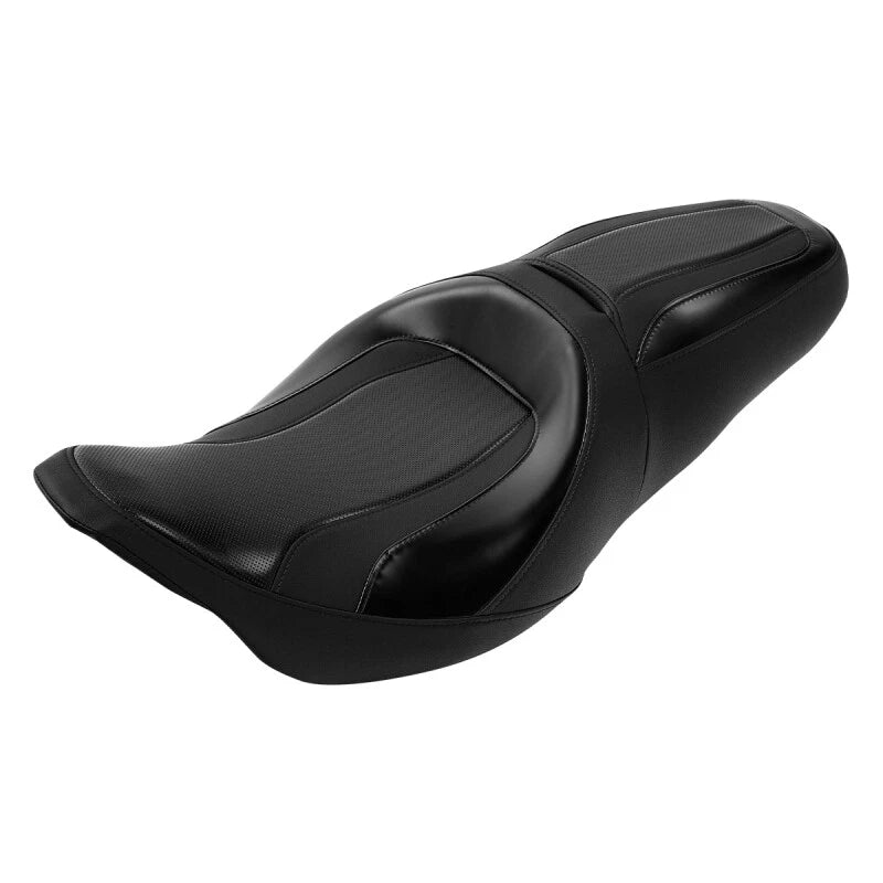 Black Rider Passenger Seat Fit For Harley Touring Road Electra Glide 2009-2023