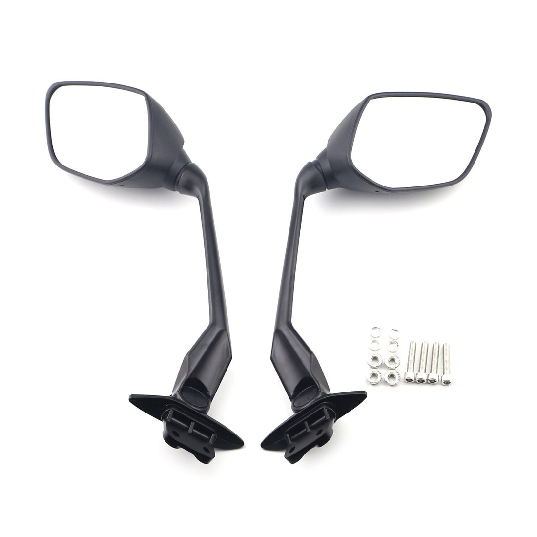 Black Rearview Mirrors For Yamaha XP530 T-MAX530 2012-2018 2013 2014 2015 16 17