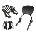 Backrest Sissy Bar Luggage Rack & 4 Point Docking Fit For Harley Touring 2014-24