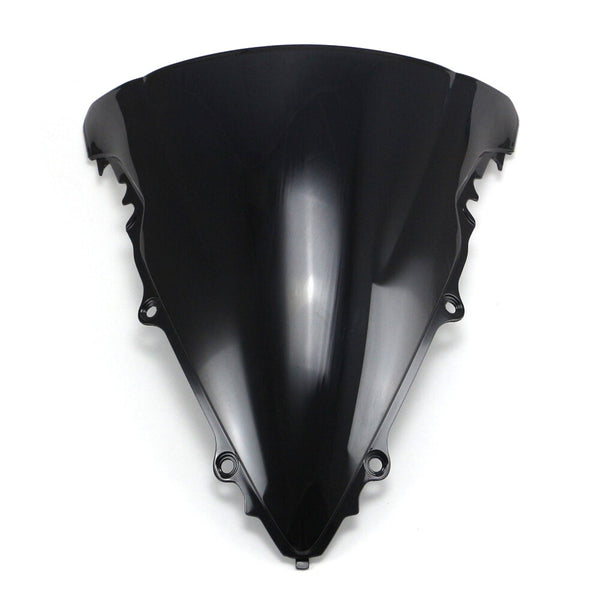 Motorcycle Windshield Windscreen For Yamaha YZF-R6 2003-2005 R6S 2006-2009 Black