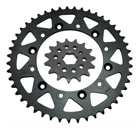 Lopor 520 CNC 15T 47T Front Rear Sprocket For Honda XL400 R XL400R XL 400 R