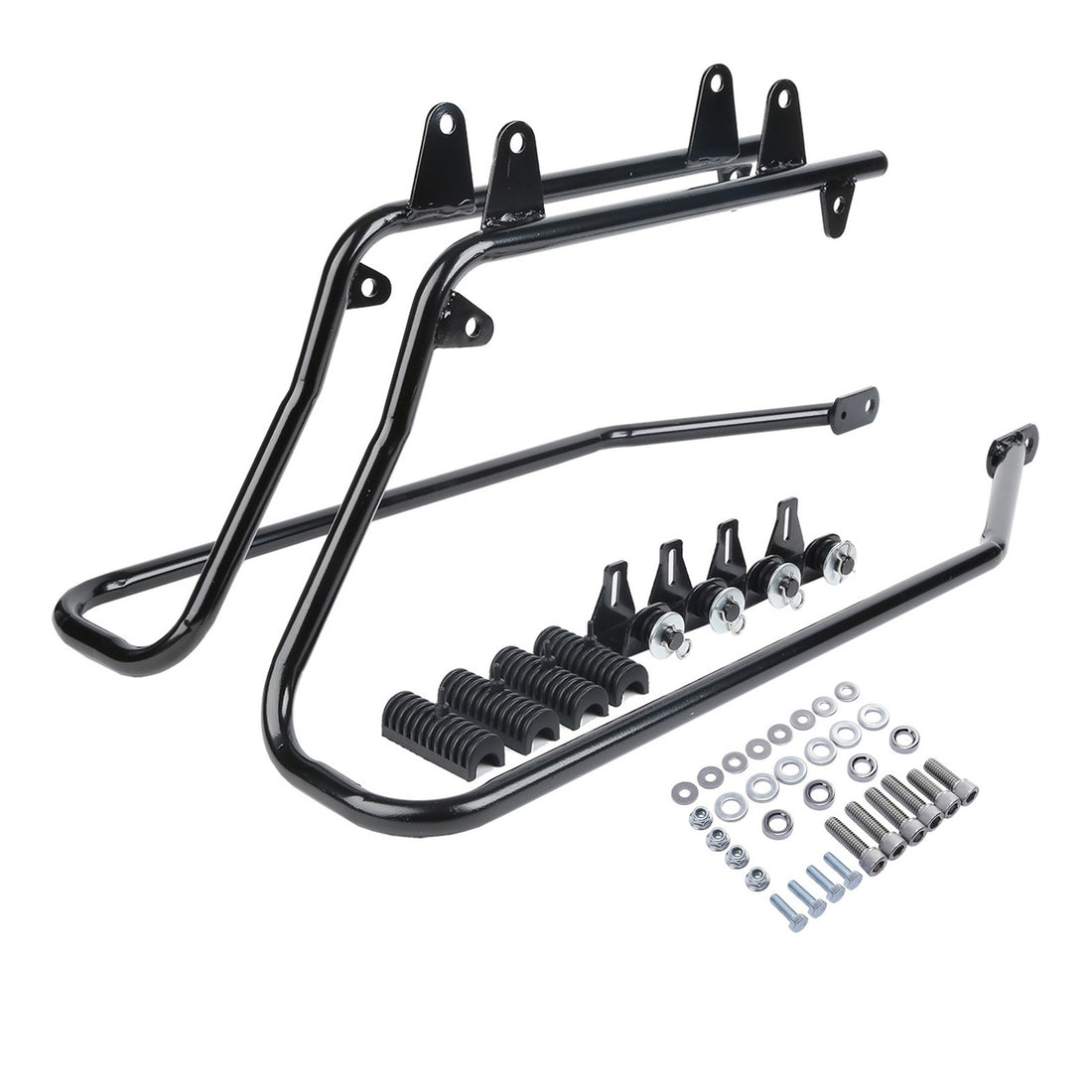 Saddlebag Saddle bag Conversion Bracket Hardware Fit For Harley Davidson Softail