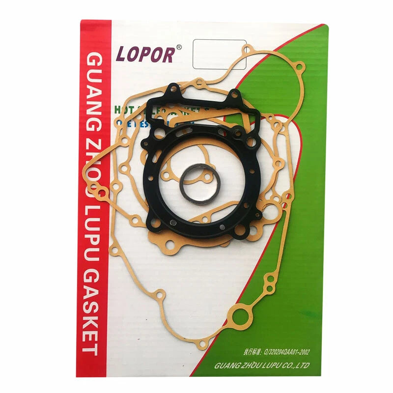 Complete Engine Cylinder Crankcase Gasket Kit Set For Kawasaki KX450F 2006-2008