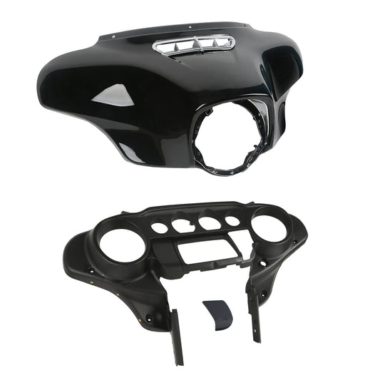 Batwing Inner/Outer Fairing/Media Door Fit For Harley Tri Street Glide 2014-2024