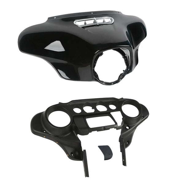 Batwing Inner/Outer Fairing/Media Door Fit For Harley Tri Street Glide 2014-2024