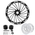 32" Front Wheel Rim Dual Disc Hub Brake Rotor Fit For Harley Road Glide 2008-24