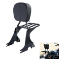 Low Sissy Bar Backrest W/Luggage Rack Fit For Harley Sportster XL883 1200 04-23
