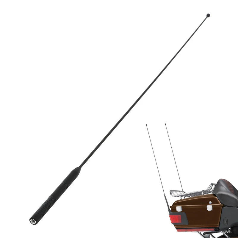 33" AM/FM Antenna Fit For Harley Tri Road Street Glide 1986-2024 23 Radio Black
