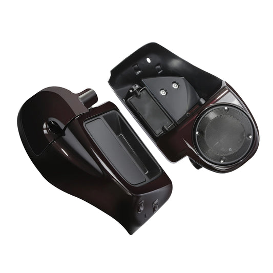 Lower Vented Fairings Fit For Harley Cvo Street Glide 2014-2024 19 Black Forest