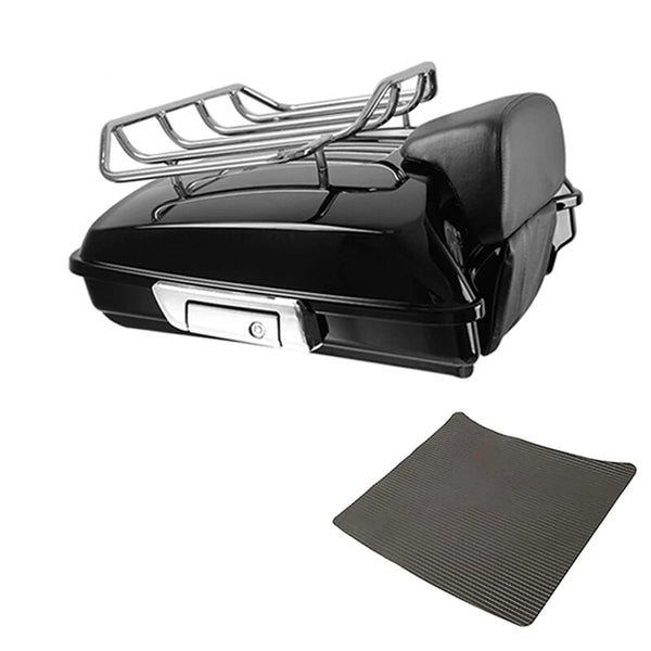 Razor Trunk Backrest Luggage Rack Fit For Harley Touring Electra Glide 2009-13