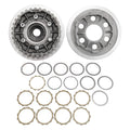 Clutch Pressure Plate Friction Clutch Plates Kit Fit For Harley Touring 04-2010