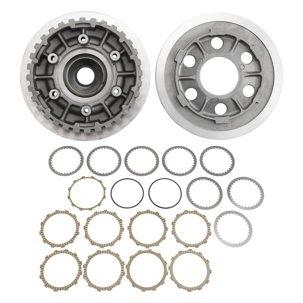 Clutch Pressure Plate Friction Clutch Plates Kit Fit For Harley Touring 04-2010
