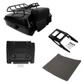 Chopped Trunk Luggage Pad Rack Two-Up Mount Fit For Harley Sport Glide 2018-2021