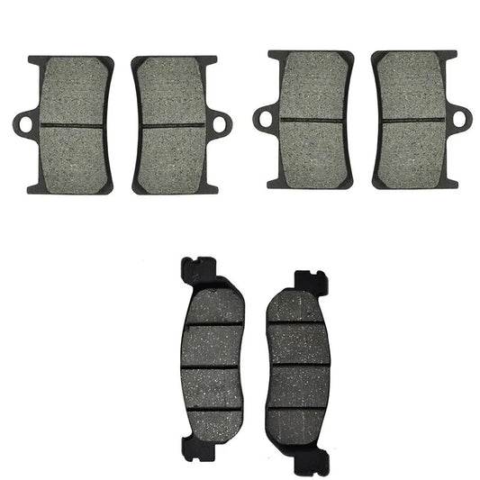 6PCS Brake Pads Front&Rear For Yamaha YZF600R YZF-R6 99-02 YZF1000 YZF-R1 02-03