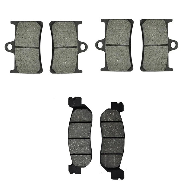 6PCS Brake Pads Front&Rear For Yamaha YZF600R YZF-R6 99-02 YZF1000 YZF-R1 02-03