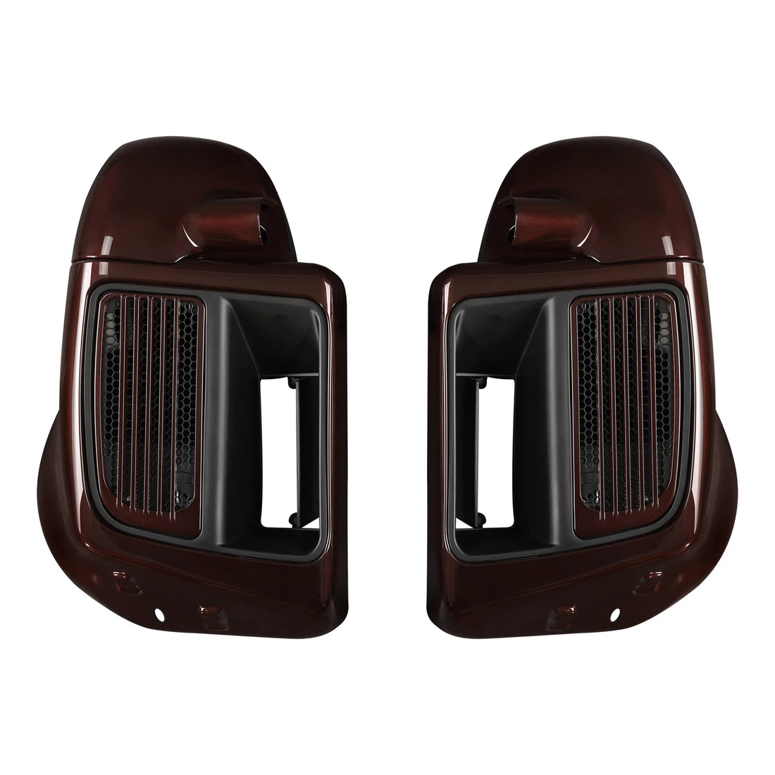 Lower Vented Fairings Water-Cooled Fit For Harley Touring 14-24 Midnight Crimson