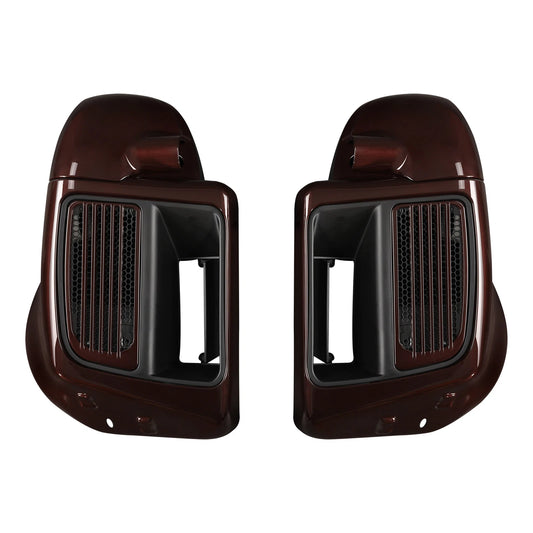 Lower Vented Fairings Water-Cooled Fit For Harley Touring 14-24 Midnight Crimson