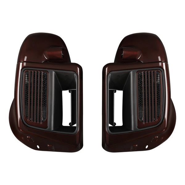Lower Vented Fairings Water-Cooled Fit For Harley Touring 14-24 Midnight Crimson